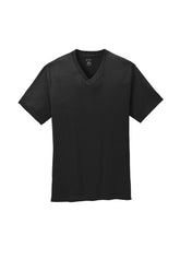 PC54V Port & Company® Core Cotton V-Neck Tee - Black